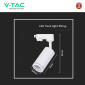 Immagine 5 - V-Tac VT-11016 Track Light da Binario con Portalampada per Lampadine GU10 Colore Bianco - SKU 6783