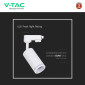Immagine 6 - V-Tac VT-11016 Track Light da Binario con Portalampada per Lampadine GU10 Colore Bianco - SKU 6783