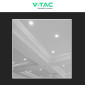 Immagine 6 - V-Tac VT-26451 Faretto LED da Incasso Rotondo 40W COB Colore Bianco - SKU 211279 / 211280
