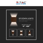 Immagine 9 - V-Tac VT-759-12 Lampada LED da Muro 11W SMD Applique IP65 con Doppio LED Colore Corten - SKU 6820