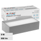 V-Tac VT-8056 Lampada LED da Muro 9W IP65 con Doppio LED SMD Applique Colore Grigio - SKU 218239 / 218240 / 218241