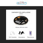 Immagine 6 - V-Tac Smart VT-5050 Kit Striscia LED Flessibile 75W RGB+W 12V IP65 Alimentatore Controller Telecomando - Bobina da 5m - SKU 2910