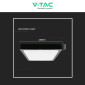 Immagine 8 - V-Tac VT-8630 Plafoniera LED Quadrata 30W SMD IP44 Colore Nero - SKU 7648 / 7649 / 7650