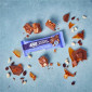 Immagine 4 - Optimum Nutrition Nutty Chocolate Caramel Barretta Proteica con Uvetta e Arachidi - Confezione da 10 Barrette da 70g