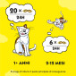 Immagine 3 - Catisfactions Snack all'Erba Gatta per Gatti - Confezione da 60g