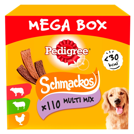 Snack Gusti Misti Carne Cani 110x Pedigree Schmackos Multi Snack Gusti Misti Carne Cani 110x Pedigree Schmackos Multi
