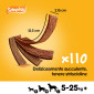 Immagine 4 - Pedigree Schmackos Multi Mix Striscioline Succulente Gusti Misti per Cani - Confezione da 110 Snack