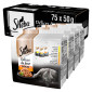 Sheba Délices Du Jour in Salsa con Pollo Pollame Tacchino Cibo per Gatti - 75 Bustine da 50g