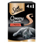 Immagine 1 - Sheba Creamy Snacks con Manzo Crema per Gatti - 4 Snack