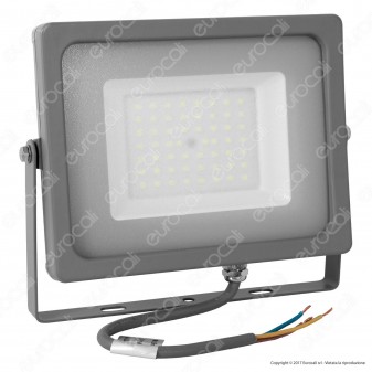 V-Tac VT-4955 Faretto LED SMD 50W Ultra Sottile da Esterno Colore