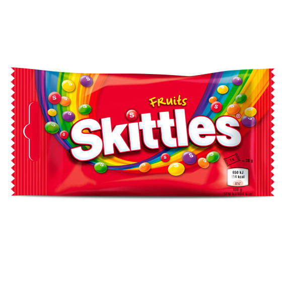 Fruits Caramelle alla Frutta Gusto Dolce 38g Skittles Fruits Caramelle alla Frutta Gusto Dolce 38g Skittles