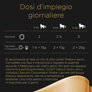 Sheba Classics Paté con Selvaggina Cibo per Gatti 22x 85g