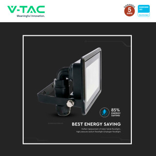 VT-118 Faro LED 10W SMD Chip Samsung IP65 V-Tac