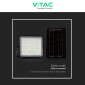 Immagine 11 - V-Tac VT-40W Faro LED Floodlight 6W IP65 Colore Nero con Pannello Solare e Telecomando - SKU 7822 / 7821