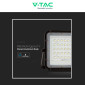 Immagine 13 - V-Tac VT-40W Faro LED Floodlight 6W IP65 Colore Nero con Pannello Solare e Telecomando - SKU 7822 / 7821