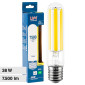 Life Lampadina LED E40 38W Tubolare T46 Filament 197 lm/W IP65 in Vetro Trasparente - mod. 39.934438C / 39.934438N