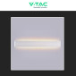 Immagine 7 - V-Tac VT-821 Lampada LED da Muro 17W SMD IP44 Applique Colore Bianco - SKU 218535 / 218536