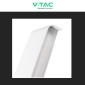 Immagine 12 - V-Tac VT-821 Lampada LED da Muro 17W SMD IP44 Applique Colore Bianco - SKU 218535 / 218536