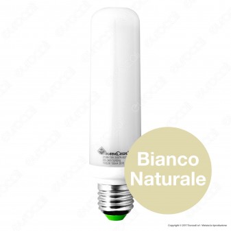 Marino Cristal Serie PRO Lampadina LED E27 13W Tubolar T38 - mod.