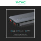 Immagine 7 - V-Tac VT-10000 Power Bank Portatile 10000mAh con Ricarica Rapida 22,5W PD e Indicatore LED di Carica Colore Nero - SKU 7831