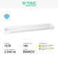 Immagine 4 - V-Tac VT-819 Lampada LED da Muro 16W SMD IP44 Applique Ruotabile Colore Bianco - SKU 218533 / 218534