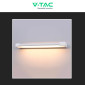 Immagine 6 - V-Tac VT-819 Lampada LED da Muro 16W SMD IP44 Applique Ruotabile Colore Bianco - SKU 218533 / 218534