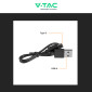 Immagine 10 - V-Tac VT-10005 Power Bank Portatile 10000mAh con Ricarica Rapida 22,5W PD e Indicatore LED di Carica Colore Nero - SKU 7833