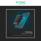 Immagine 10 - V-Tac VT-100011 Power Bank Wireless 10000mAh con Ricarica Rapida 20W PD Attacco Magnetico e Display - SKU 7849