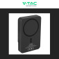 Immagine 12 - V-Tac VT-100011 Power Bank Wireless 10000mAh con Ricarica Rapida 20W PD Attacco Magnetico e Display - SKU 7849