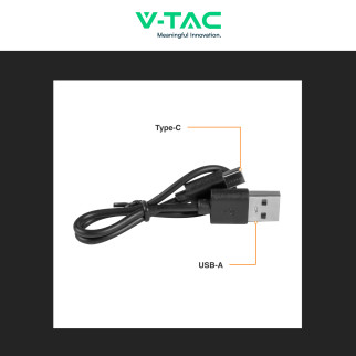 Power Bank 5000mAh Ricarica Rapida PD VT-50005 V-Tac