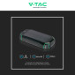 Immagine 10 - V-Tac VT-33333 Power Bank Wireless 30000mAh con Ricarica Rapida 20W PD Pannello Solare Indicatore LED Colore Nero - SKU 7836