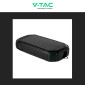 Immagine 12 - V-Tac VT-33333 Power Bank Wireless 30000mAh con Ricarica Rapida 20W PD Pannello Solare Indicatore LED Colore Nero - SKU 7836