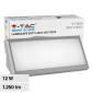 V-Tac VT-8054 Lampada LED da Muro 12W SMD Colore Grigio Applique IP65 - SKU 218233 / 218234 / 218235