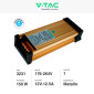 Immagine 2 - V-Tac VT-21151 Alimentatore 150W 12V Per Uso Esterno IP45 1 Uscita con Morsetti a Vite - SKU 3231
