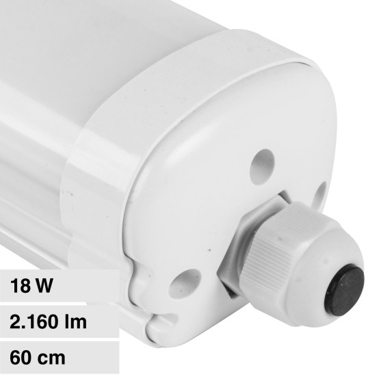 VT-6076 Tubo LED Plafoniera 18W SMD IP65 V-Tac VT-6076 Tubo LED Plafoniera 18W SMD IP65 V-Tac