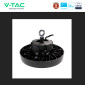 Immagine 11 - V-Tac VT-9-111 Lampada Industriale LED UFO Shape 100W SMD IP65 Chip Samsung Dimmerabile High Bay - SKU 20480