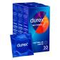 Immagine 1 - Preservativi Durex Settebello XL Taglia Extra Large con Forma Easy On - Confezione da 30 Profilattici