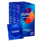 Preservativi Durex Settebello XL Taglia Extra Large con Forma Easy On - Confezione da 30 Profilattici [TERMINATO]