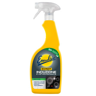 Emulsio Expert Induzione e Vetroceramica Detergente Flacone da 600ml