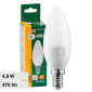 Immagine 1 - Life Lampadina LED E14 4,5W Candle C35 Candela SMD - mod. 39.920037C30