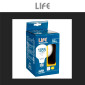 Immagine 8 - Life Lampadina LED E27 8,5W Globo G95 Filament in Vetro Milky - mod. 39.920385CM30 / 39.920385NM