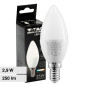 V-Tac VT-2323 Lampadina LED E14 2,9W Bulb C37 Candela SMD - SKU 2984 / 2985 / 2986