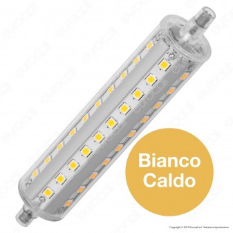 Marino Cristal Serie PRO Lampadina LED R7s L118 11W Bulb Tubolare