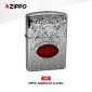 Immagine 2 - Zippo Accendino a Benzina Ricaricabile ed Antivento con Fantasia Zippo American Classic - mod. 167