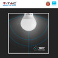 Immagine 12 - V-Tac VT-236 Lampadina LED E14 4,5W Bulb P45 Miniglobo SMD Chip Samsung - SKU 21168 / 21169 / 21170