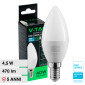 Immagine 1 - V-Tac Pro VT-226 Lampadina LED E14 4,5W Candle Bulb C37 Candela SMD Chip Samsung - SKU 21171 / 21172 / 21173