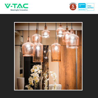 VT-246 Lampadina LED E27 4,5W Bulb G45 MiniGlobo V-Tac Pro