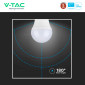 Immagine 11 - V-Tac Pro VT-246 Lampadina LED E27 4,5W Bulb G45 MiniGlobo SMD Chip Samsung - SKU 21174 / 21175 / 21176