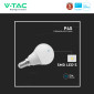 Immagine 10 - V-Tac Pro VT-270 Lampadina LED E14 6,5W Bulb P45 MiniGlobo SMD Chip Samsung - SKU 21863 / 21864 / 21865
