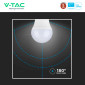 Immagine 11 - V-Tac VT-1812 Lampadina LED E27 3,7W Bulb G45 MiniGlobo SMD Chip Samsung - SKU 8045 / 8046 / 8047
